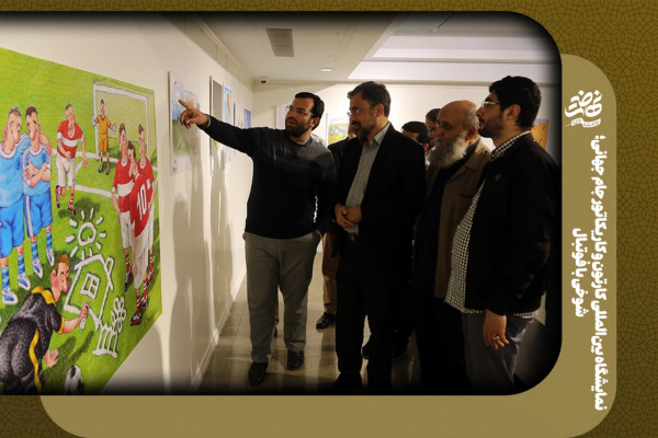 نمایشگاه بینالمللی کارتون و کاریکاتور جام جهانی؛ شوخی با فوتبال