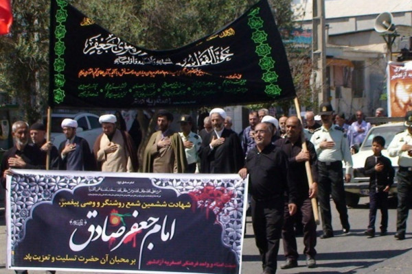 مراسم دستهروی شهادت امام صادق(ع) در شهرکرد برگزار میشود