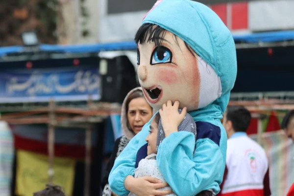 گلستان | لبخند کودکان، قاب ماندگار جشن بزرگ غدیر در گرگان