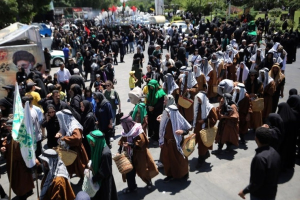 مراسم عزاداری سومین روز شهادت امام حسین (ع) در همدان