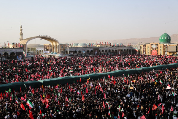 مراسم باشکوه تشییع پیکر رهبر شهید انقلاب اسلامی برگزار شد