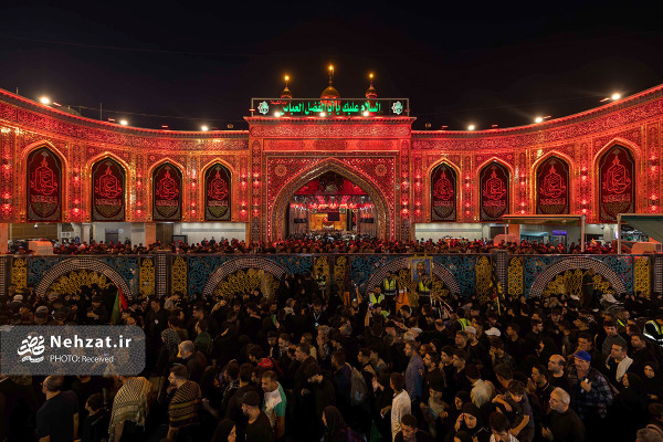 مراسم اربیعن حسینی در بین‌الحرمین برگزار شد
