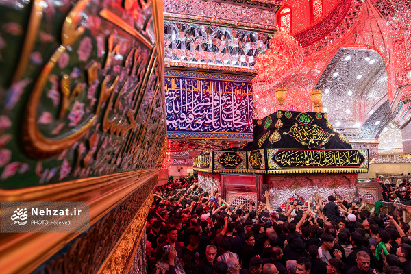 مراسم اربیعن حسینی در بین‌الحرمین برگزار شد